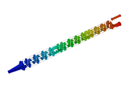 Determination of pressure drop (CFD simulation)