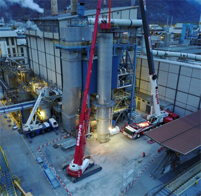 SCR plant modification in Switzerland